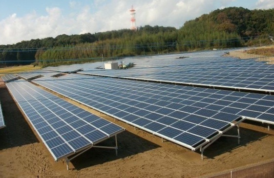 1.15MW_in-Sendai-Japan Instalación de Paneles Solares  